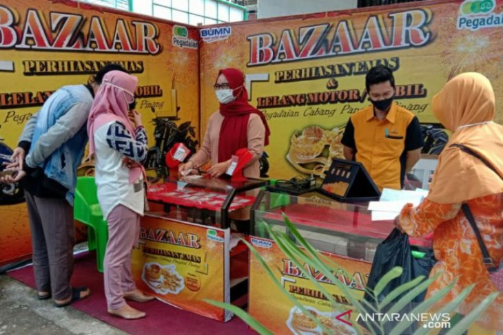 Bazar perhiasan emas dan lelang kendaraan pegadaian banyak diminati masyarakat