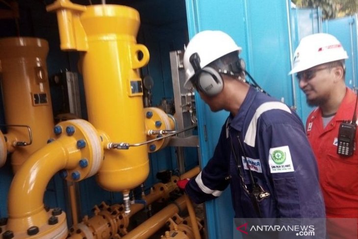 Pemasangan sambungan gas rumah tangga di Kabupaten Penajam sudah 40 persen