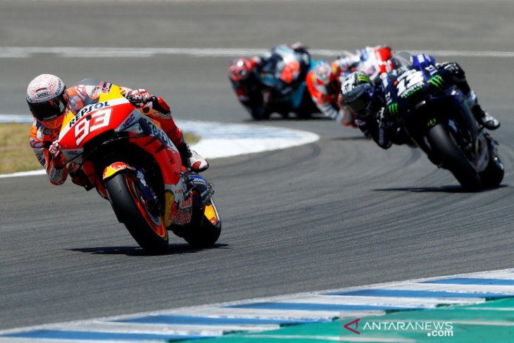 Marquez selesai operasi pasca kecelakaan di GP Spanyol