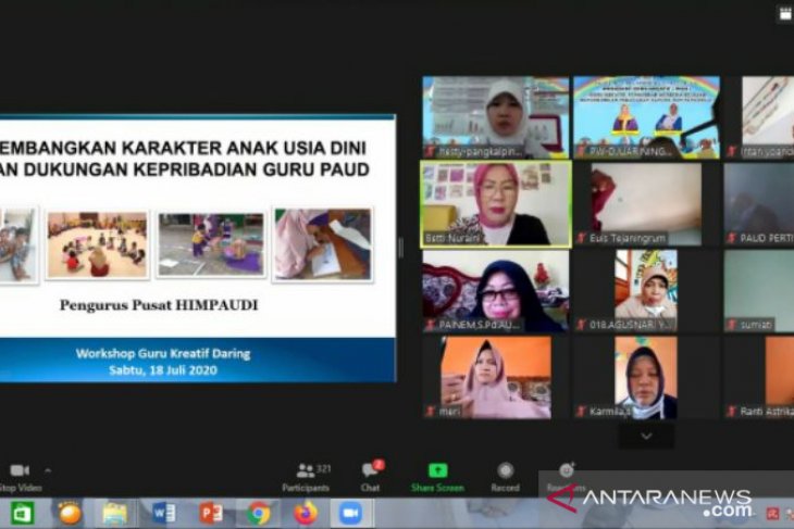 Himpaudi gelar Workshop Guru Kreatif secara virtual