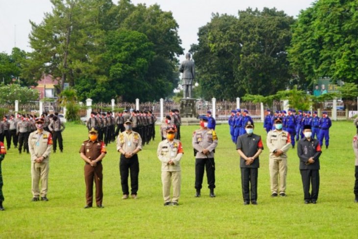 Ketua DPRD hadiri apel penegakan disiplin protokol kesehatan