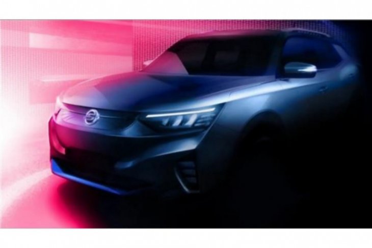 Produsen SsangYong publikasikan desain mobil listrik pertamanya