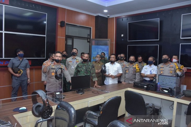 Wadan Satgas Karhutla Jambi tinjau kesiapan aplikasi