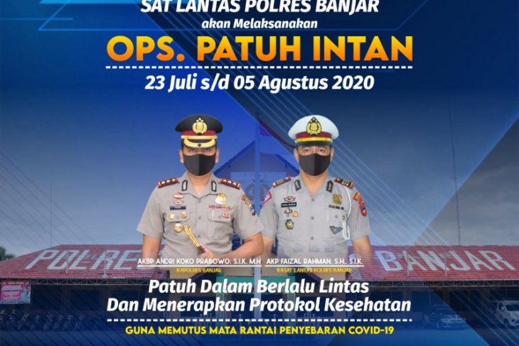 Polres Banjar kedepankan Preemtif dan Preventif saat operasi Patuh Intan