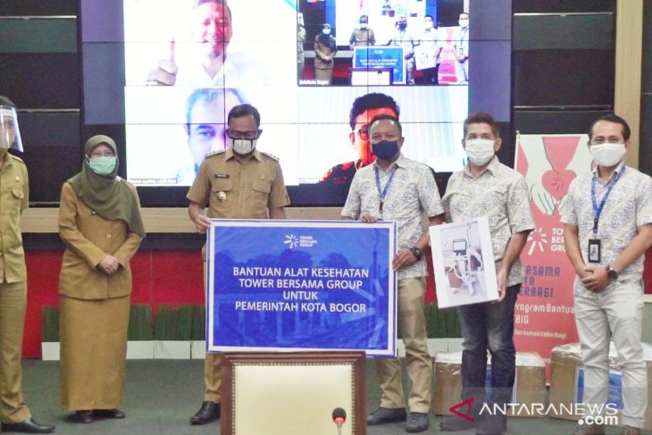 Bogor terima bantuan ventilator dan APD untuk tenaga kesehatan