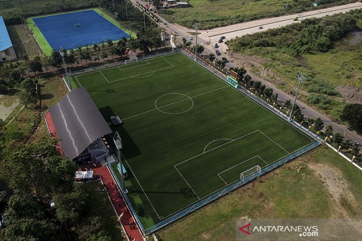 Peresmian lapangan untuk latihan Piala Dunia U 20 