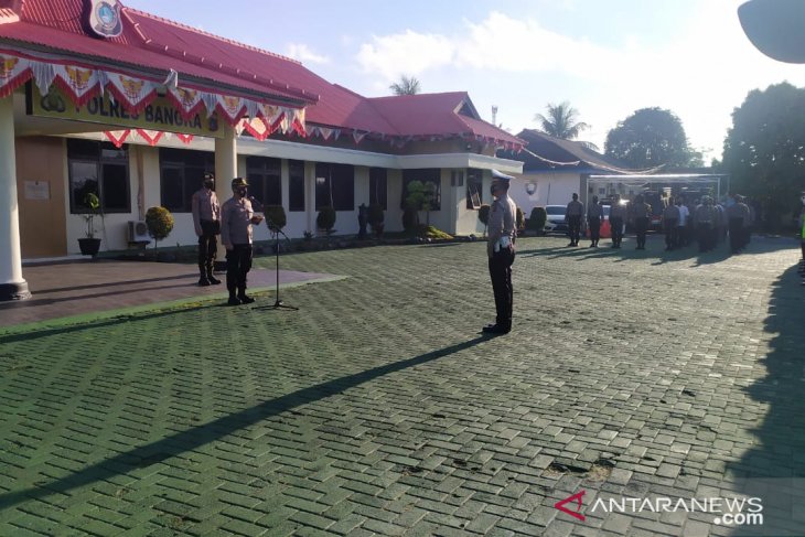 Kapolres Bangka ingatkan seluruh personel jaga kekompakan