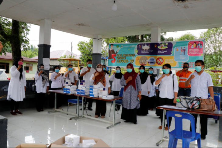 Antisipasi penularan COVID-19, Tambang Emas Martabe dukung Pemkab Tapsel gelar