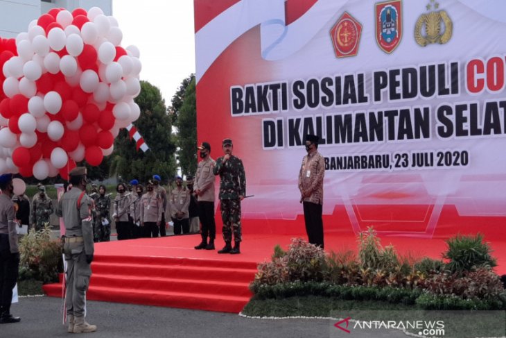 Panglima TNI apresiasi masyarakat yang patuhi protokol kesehatan