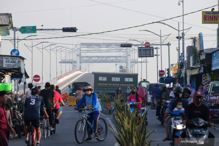 Jembatan Suroboyo ditutup