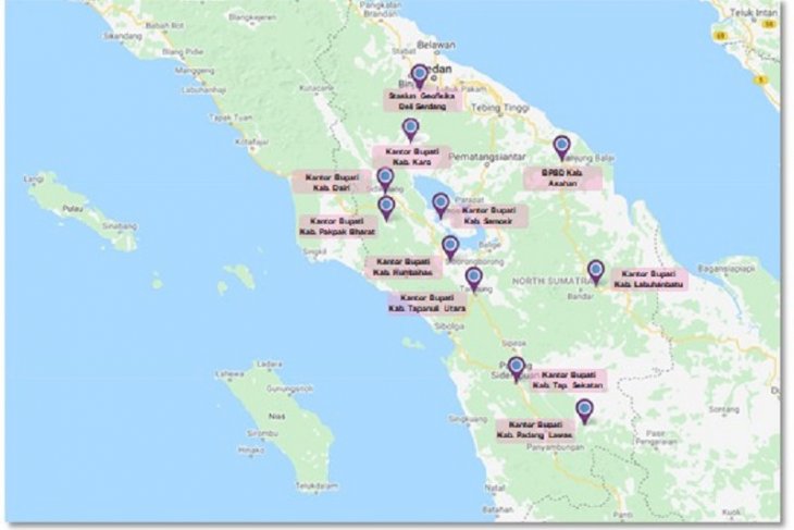 BMKG rampungkan pemasangan 11 WRS New Generation di Sumut