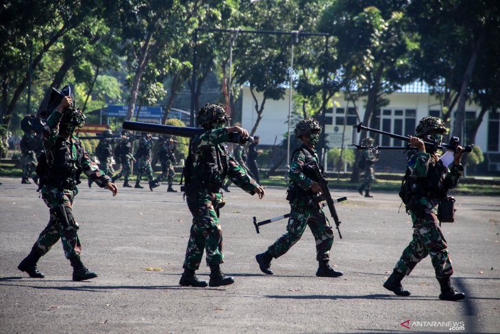 Lomba gun drill senjata mortir