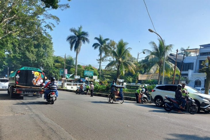 Razia kendaraan bermotor di Kota Bogor