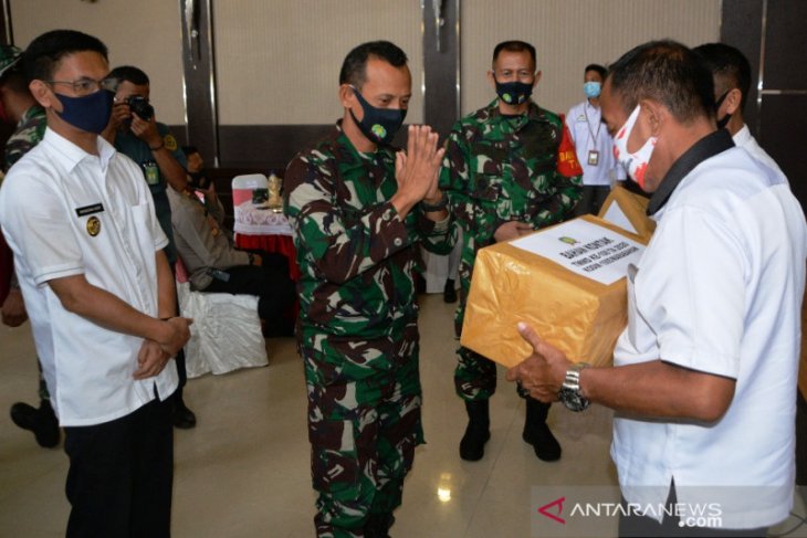 Wabup : Program TMMD masyarakat Desa Telan Besar bisa terhubung jalur darat