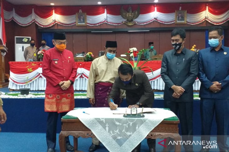 DPRD Belitung terima laporan pertanggungjawaban APBD tahun 2019