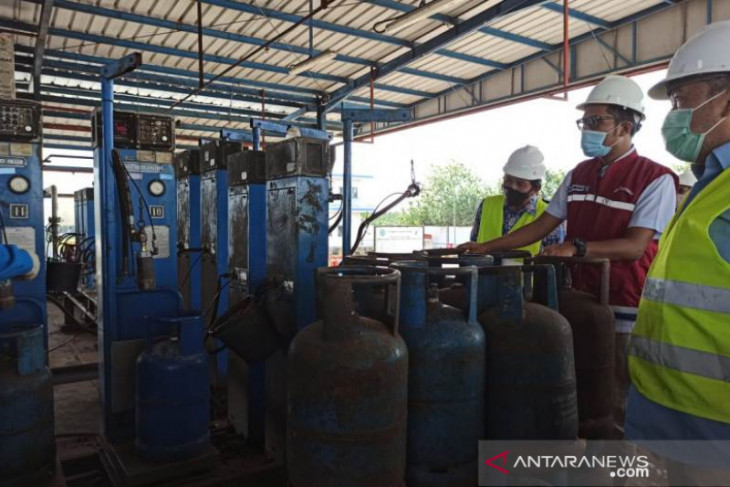 Pertamina - Pemprov Babel sidak stok LPG jelang Idul Adha
