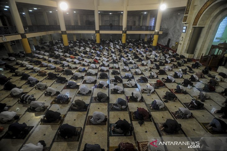 Shalat Idul Adha di masjid Raya Bandung 