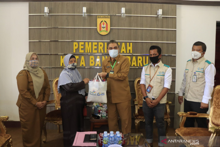 Pemkot terima bantuan YBM 500 paket sembako