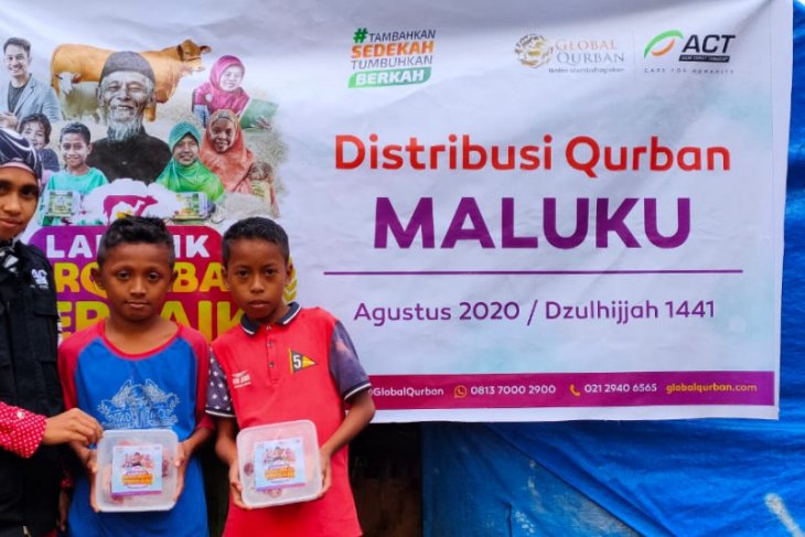 Global Qurban ACT Maluku distribusikan daging hewan kurban ke pelosok desa
