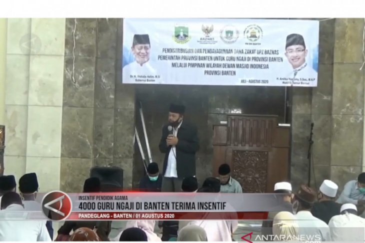 4000 guru ngaji di Banten terima insentif Rp500 ribu/orang