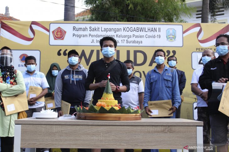 Pasien sembuh COVID-19 di RS Lapangan Kogabwilhan II