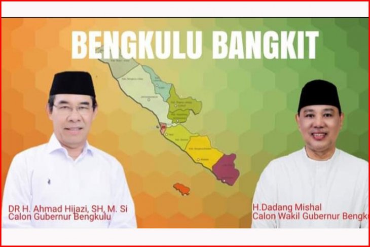 Ahmad Hijazi gandeng Dadang Mishal maju Pilgub Bengkulu