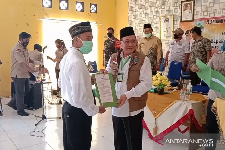 15 anggota BPD di tiga desa dilantik bupati