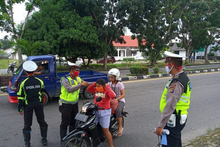 Satlantas Polres Bangka berhasil menilang 367 set