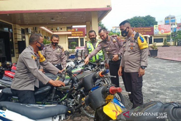 Ops Patuh Toba 2020, Polres Tanjungbalai amankan 74 unit ranmor