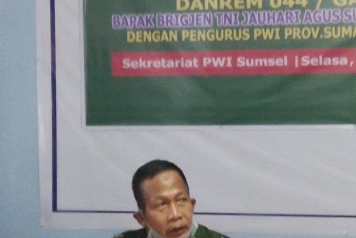 Danrem Garuda Dempo akui dirinya dibesarkan media