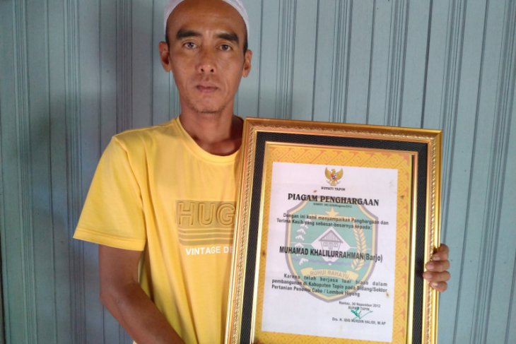 Subarjo sosok sederhana penemu Cabai Hiyung