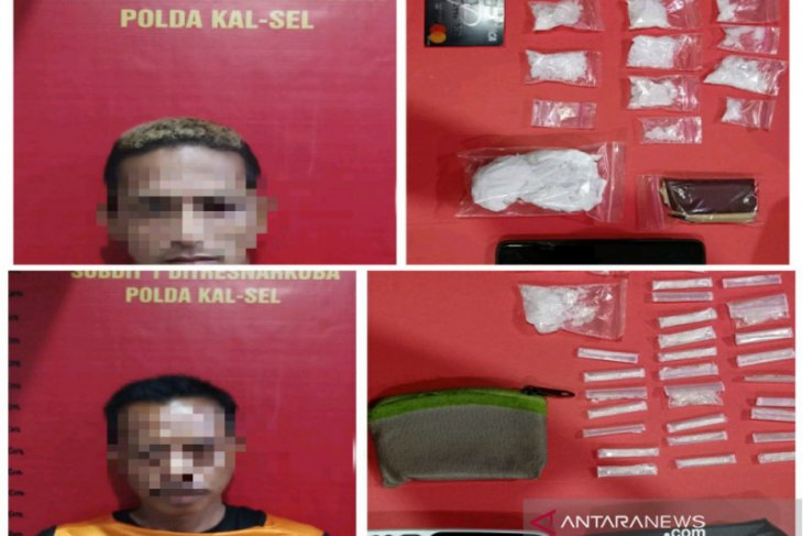 Subdit 1 Ditresnarkoba ungkap jaringan Martapura sita 76,08 gram sabu-sabu