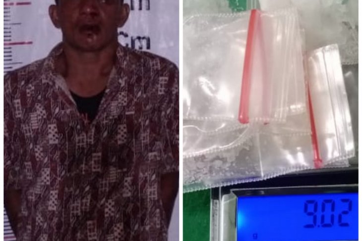 Polisi Pangkalan Brandan tangkap bandar sabu