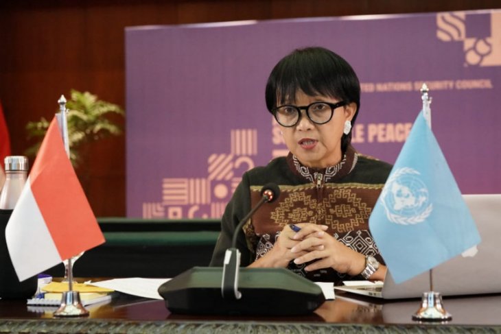 Pimpin Sidang DK PBB, Indonesia perkuat diplomasi damai dalam tantangan pandemi