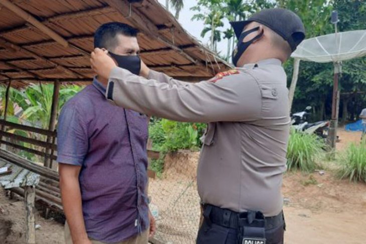 Tekan penularan COVID-19, Polres Lhokseumawe gencarkan GERMAS LHAUSER