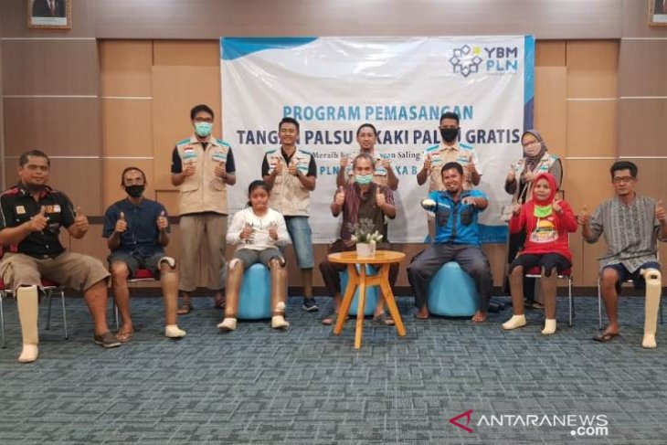 YBM PLN wujudkan mimpi 14 warga disabilitas di Babel untuk bisa berjalan