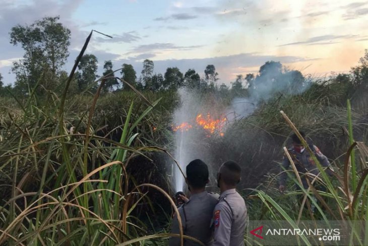 Titik panas mulai muncul di beberapa daerah di Kalsel