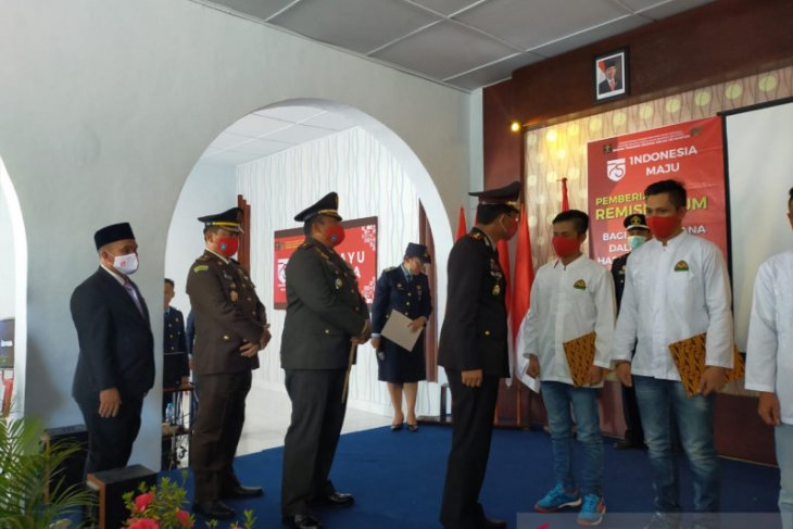 60 narapidana di Rutan Mentok terima remisi Kemerdekaan RI