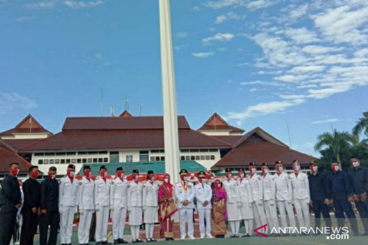 Babel utamakan protokol COVID-19 gelar upacara HUT RI ke-75