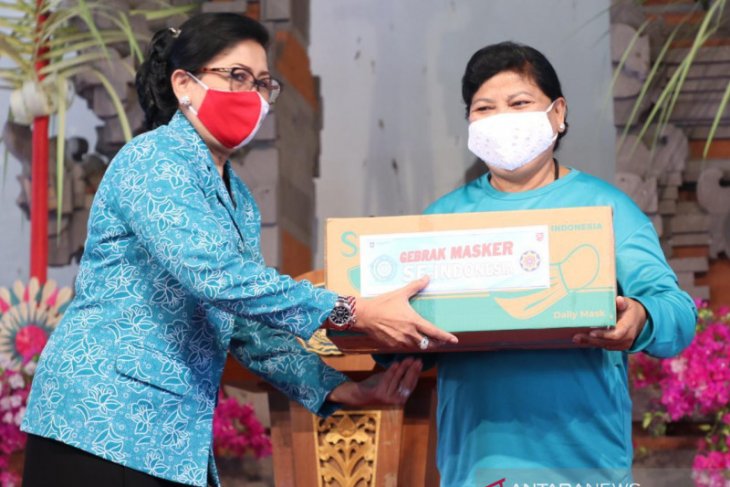 Putri Koster ajak seluruh kader PKK wujudkan Bali bebas COVID-19