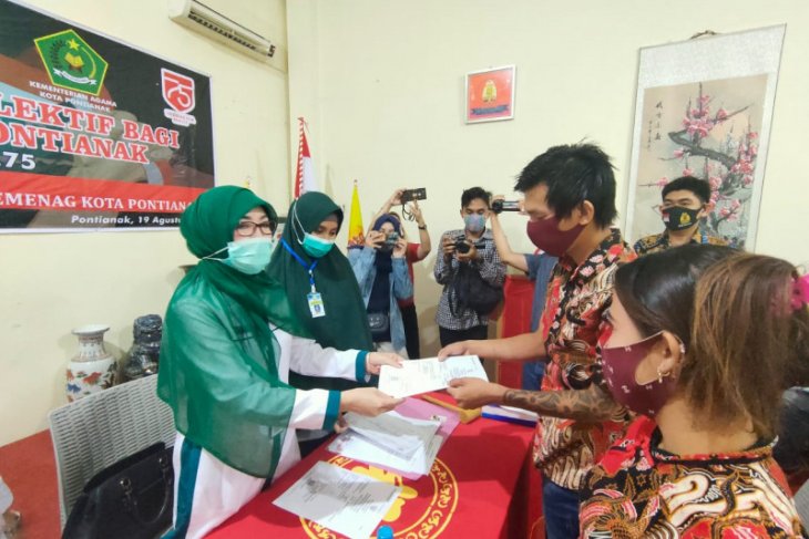 Disdukcapil Kota Pontianak catat nikah massal warga Konghucu