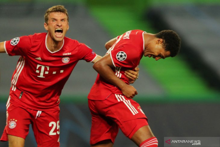 Penyerang Bayern Gnabry jelaskan inspirasi di balik selebrasi mengaduk ciri khasnya