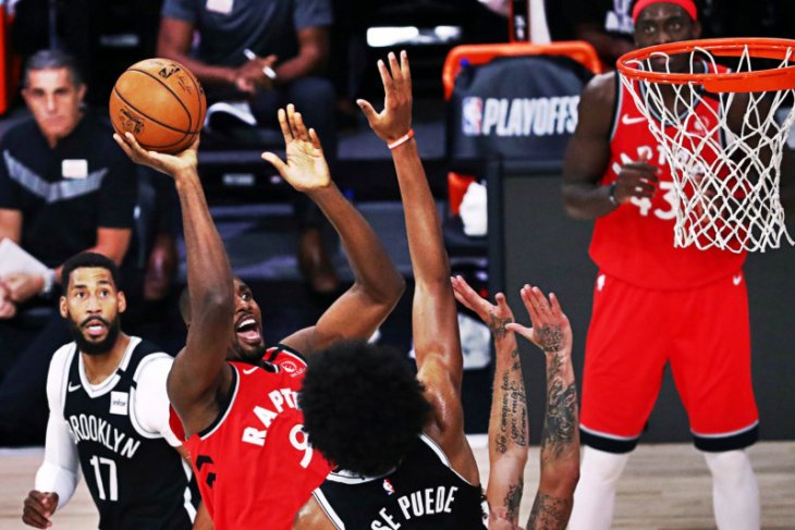 Raptors menghajar Nets 150-122 untuk menyapu putaran pertama 4-0