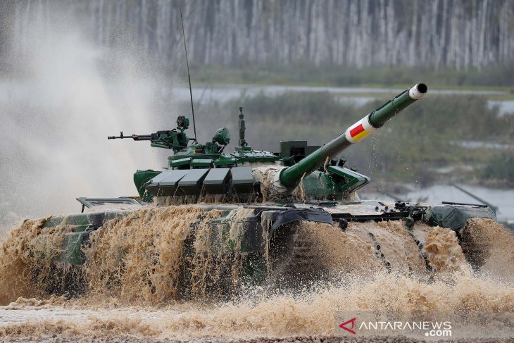 Kompetisi tank internasional di Rusia