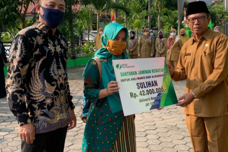 BPJAMSOSTEK Cilegon Santuni Petugas Penyuluh Agama Kemenag Rp42 Juta