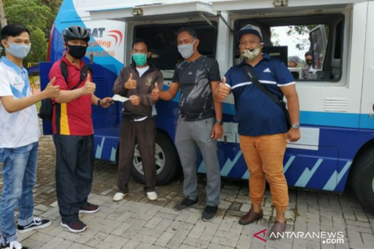 Jasa Raharja Babel hadirkan samsat keliling di Car Free Day Hari Kemerdekaan