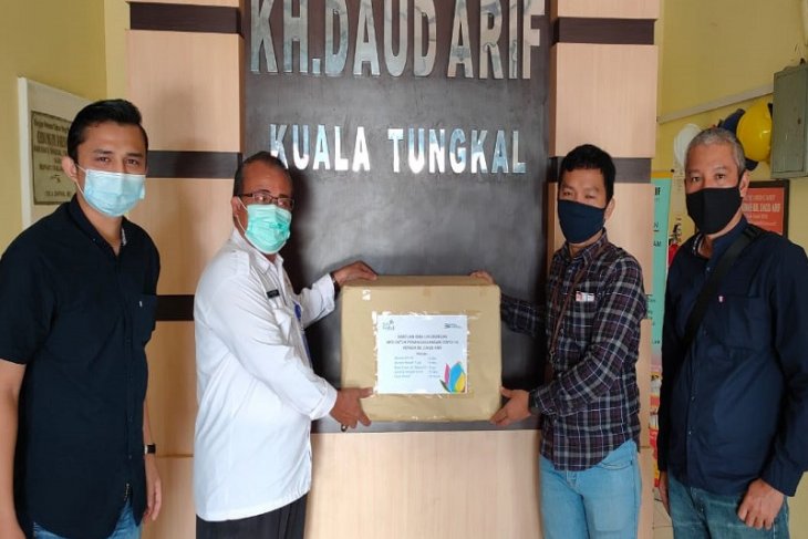 Satgas BUMN Jambi bantu alat kesehatan ke RSUD KH Daud Arief