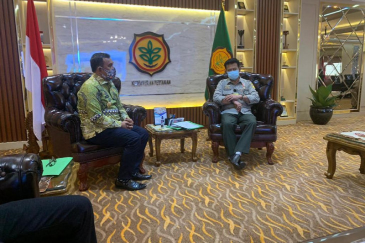 Temui Menteri Pertanian RI, ini yang disampaikan Bupati Aceh Jaya