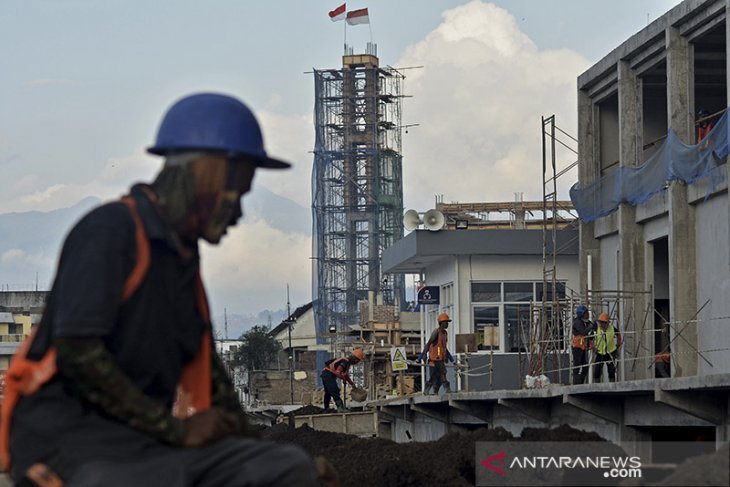 Pembangunan stasiun Kereta Api Garut 