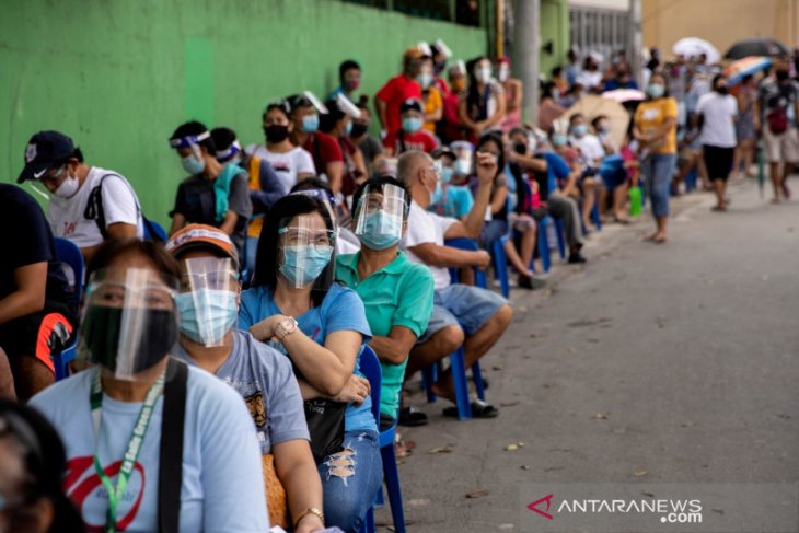 Polisi Filipina positif virus corona bertambah 223 orang